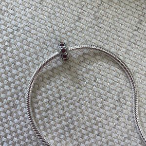 Chamilia January Garnet Birthstone Charm